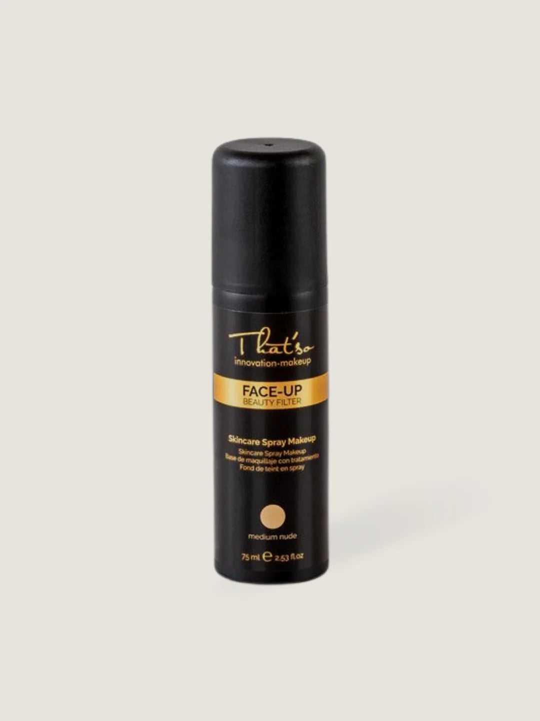 Face Up Skincare Spray Makeup - Medium Nude